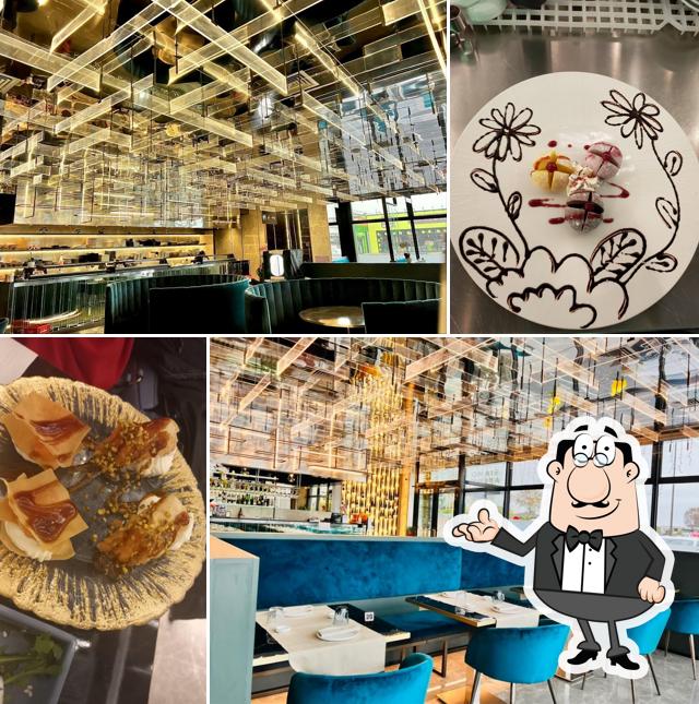 Dai un'occhiata agli interni di Inari Sushi