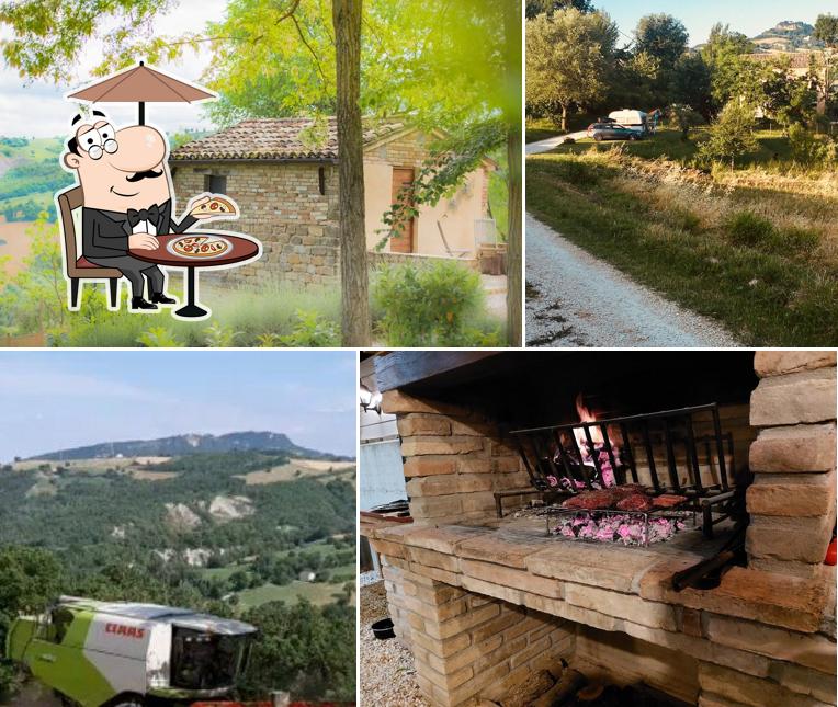 Gli esterni di Agriturismo Villa Valente (Agricamping in Le Marche)