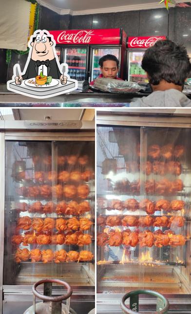 Among various things one can find food and interior at Kabab Corner