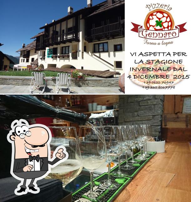 La parte esterna è una caratteristica importante di Pizzeria Da Gennaro