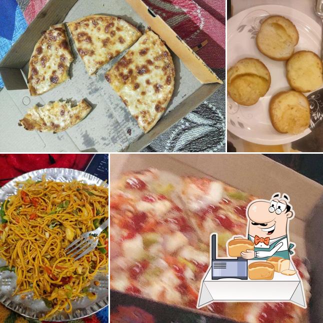 Garlic bread at Jack's PIZZERIA