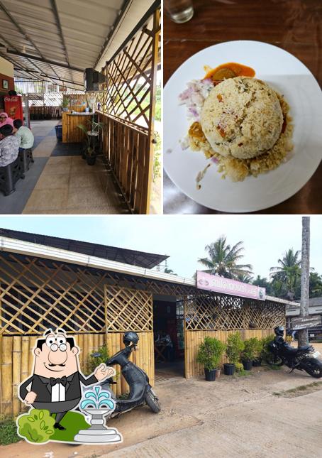 The exterior of Poozhikuth Biriyani Hut