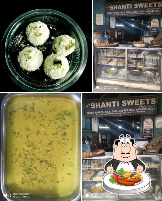 Food at New Shanti Sweets
