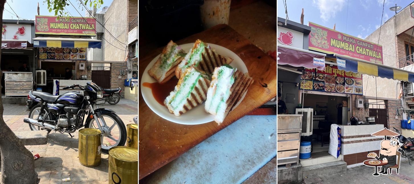 The exterior of Mumbai Chat Wala