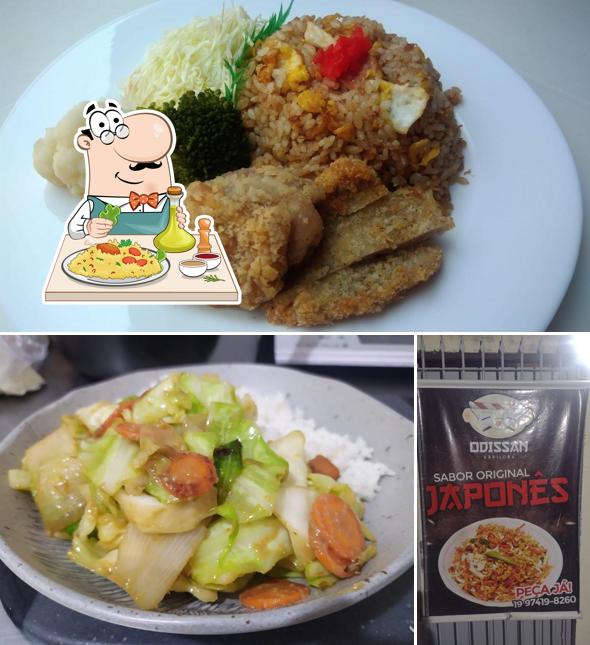 Comida em Odissan - Restaurante Japonês