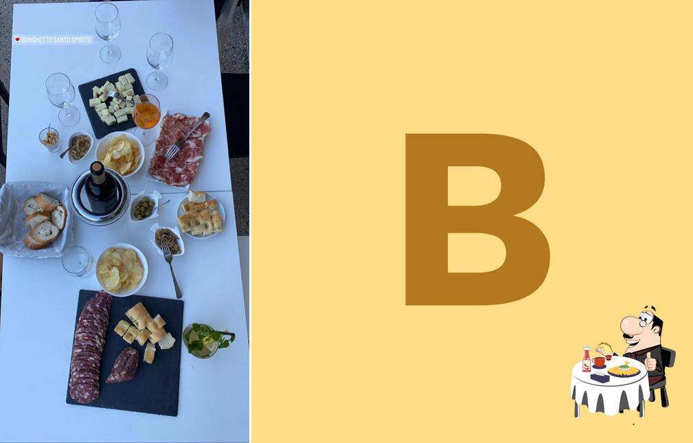 Piatto di formaggi al Onda Blu