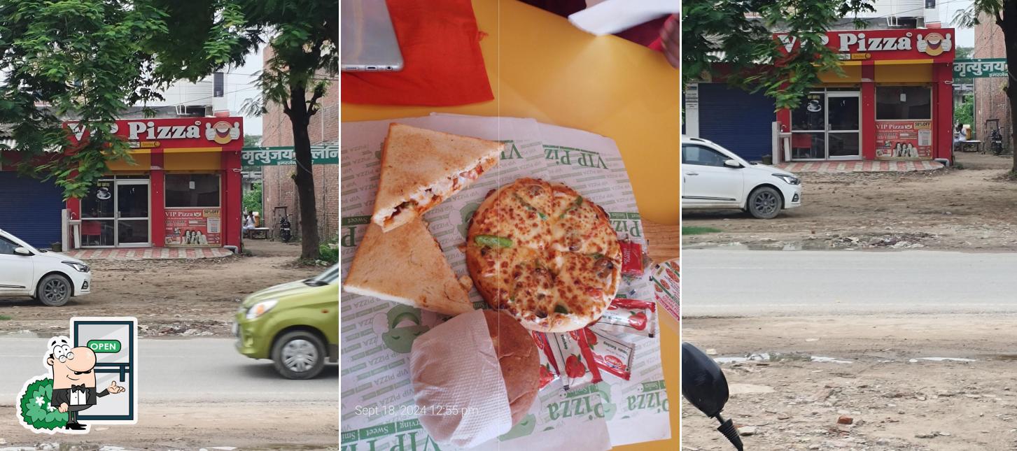 The exterior of VIP Pizza Mau