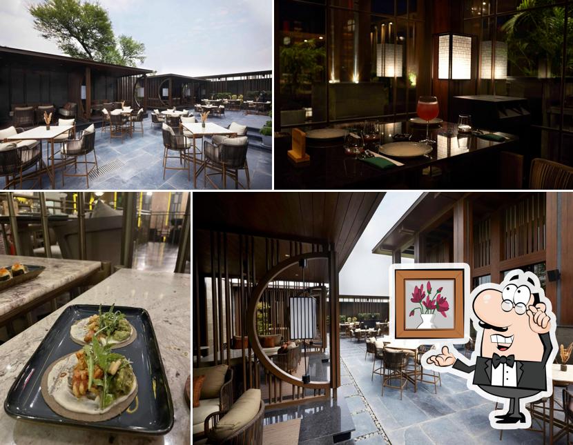 The interior of Shiso: Modern Asian Kitchen and Bar
