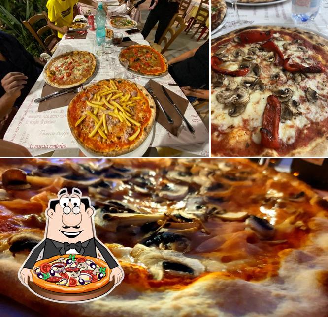 Prenditi tra le molte varianti di pizza