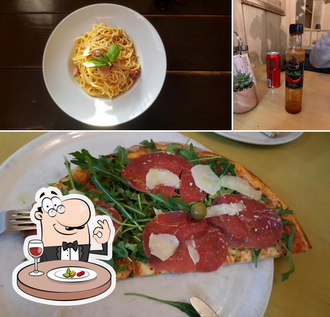 La foto di cibo e bevanda da Pizzerija Laterna