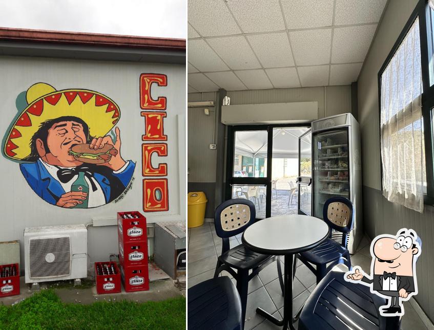 Dai un'occhiata agli interni di Cico Bar