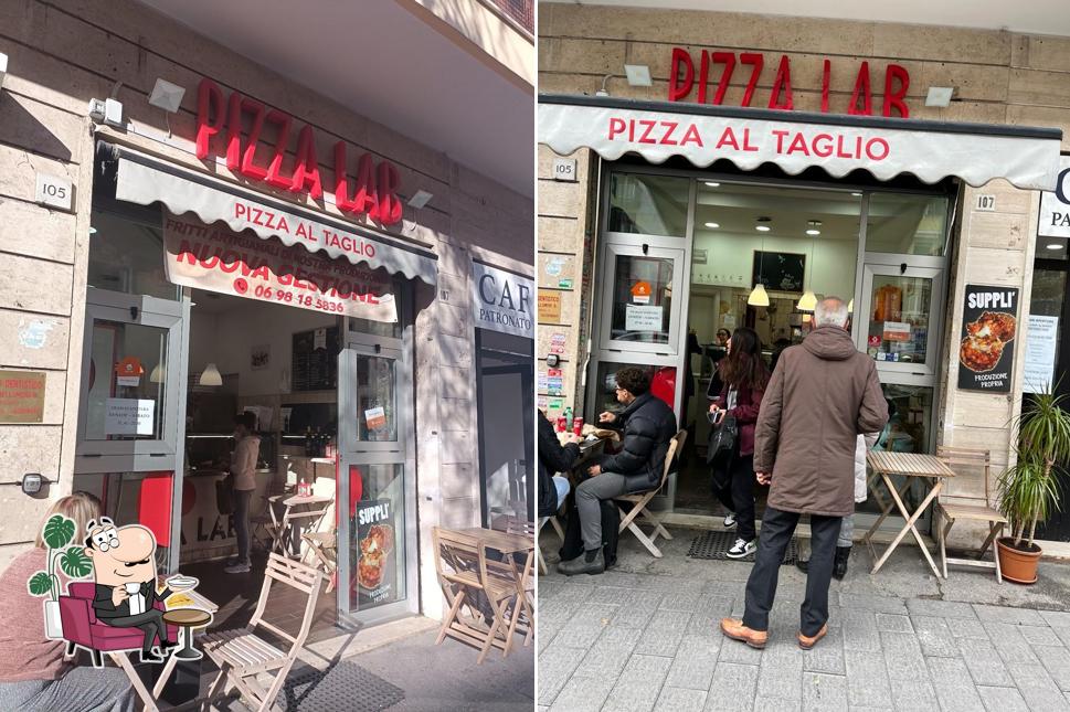 Gli interni di PUNTO PIZZA LAB
