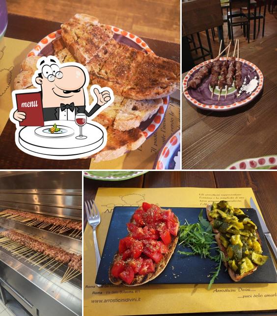 Cibo al Arrosticini Divini centro