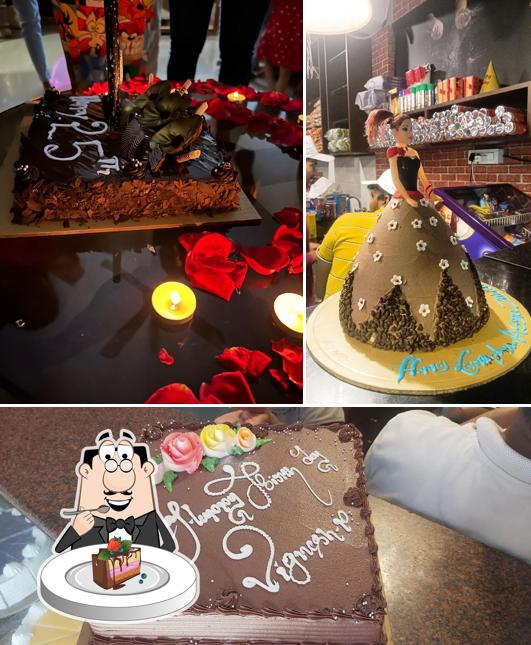 Chocolate cake at Cake Cafe