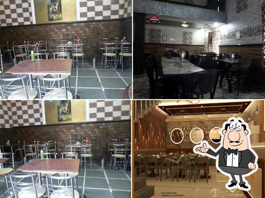 The interior of Neel Kamal Restaurant