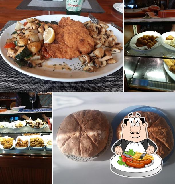 Platti al Trattoria Ristorante al Gallo