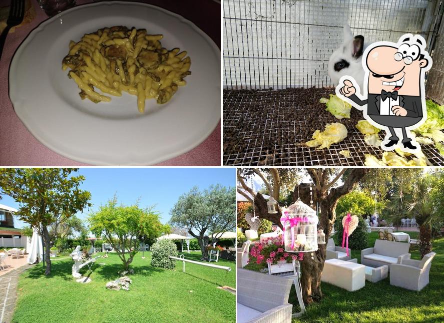 Gli interni di Tenuta San Sossio