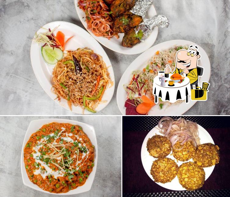 Food at Singh's Delight Restaurant