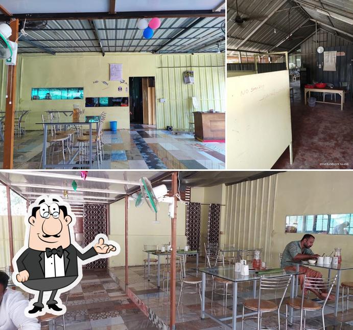The interior of Toddy Shop Restaurant Kulakkada