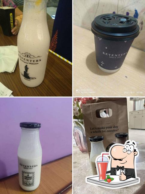 You can order a drink from the menu