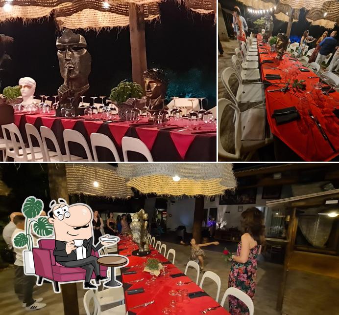 Gli interni di La Corte D'Aragona - Home Restaurant