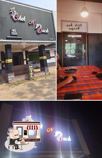 Check out how Chik N Duck looks outside