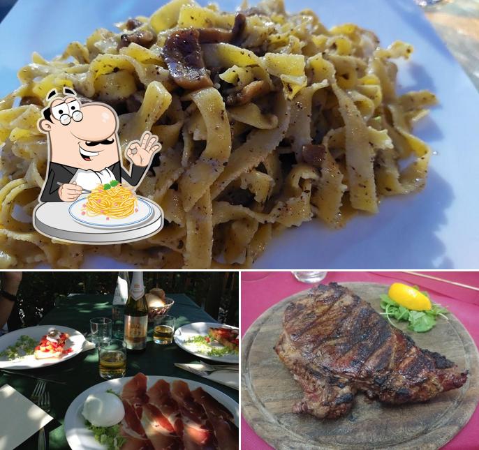 Spaghetti alla carbonara al Ristorante Pizzeria Il Molino