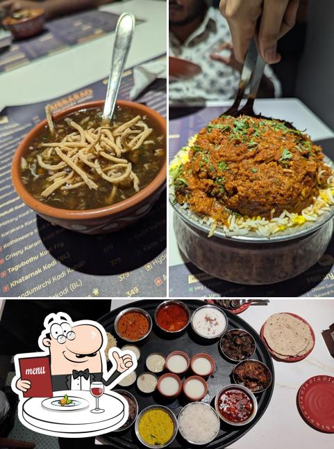 Meals at Subbarao Military Hotel