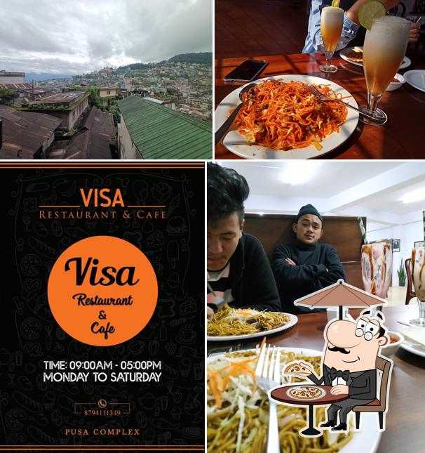 The exterior of Visa Restaurant And Cafe