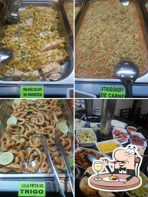 Platos en Restaurante Brasa de Ouro