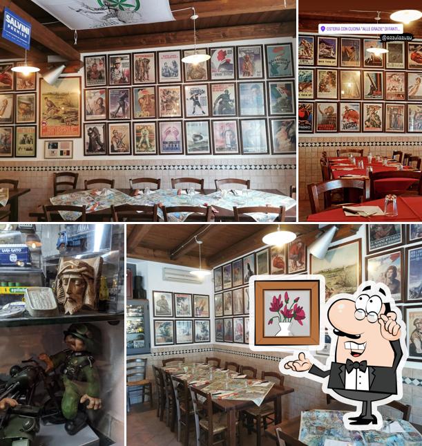 Gli interni di Osteria Trattoria "Alle Grazie" Udine