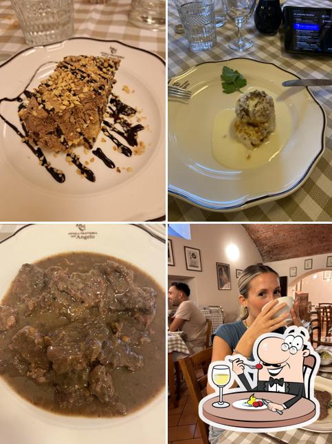 Cibo al Antica Trattoria dell'Angelo