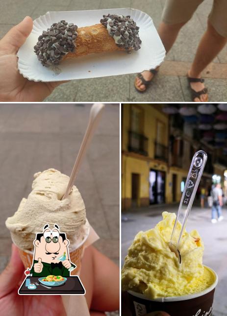 Cibo al Gelateria Leinardi