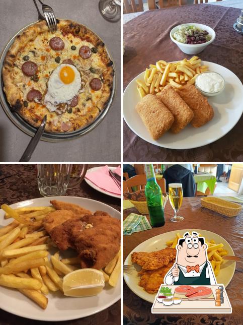 Fish and chips al Gostilna Brunarica Štern