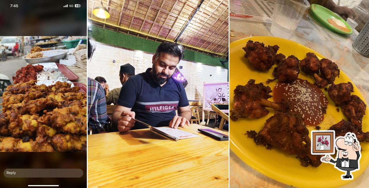 The interior of Nawabs Food
