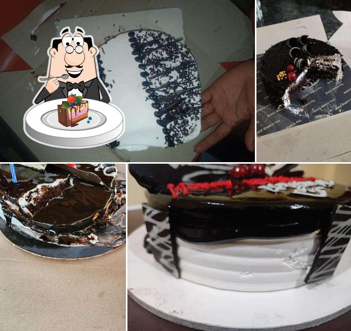 Chocolate cake at THE CAKE ZONE