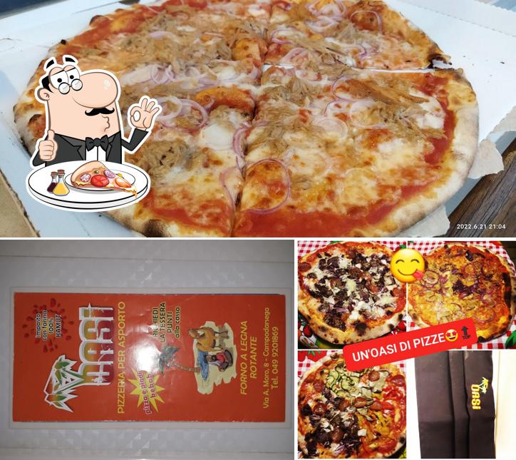 Ordina una pizza a Pizzeria Oasi Di Tiso Grazia