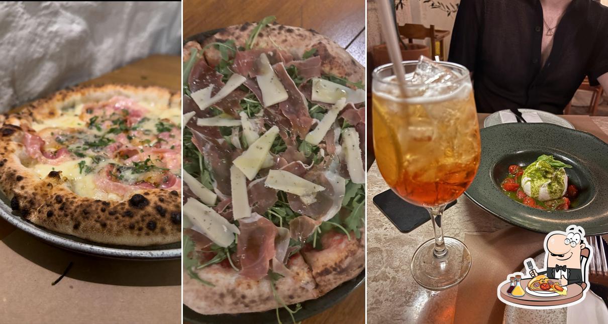 Escolha diferentes estilos de pizza