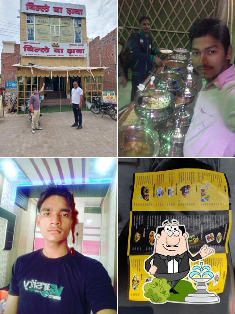 The exterior of Bille da Dhaba Best Family Restaurant In Hisar