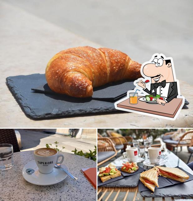 Questa è la immagine che raffigura la cibo e interni di Caffe bar Tonet