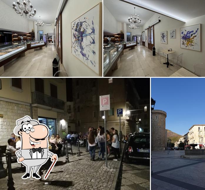 Gelateria Bella Roma si caratterizza per la esterno e interni