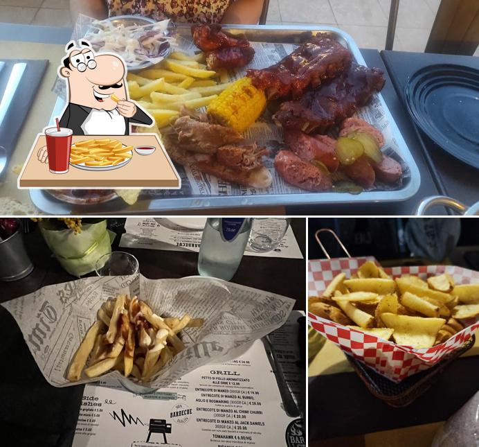 Patatine fritte al Barbecue street Braceria San Salvo