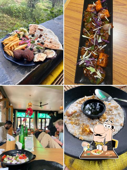 Meals at The Crossover Cafe Dharamkot Vegan and Vegetarian Cafe