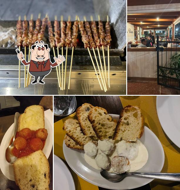 Cibo al Trattoria "La Villetta"