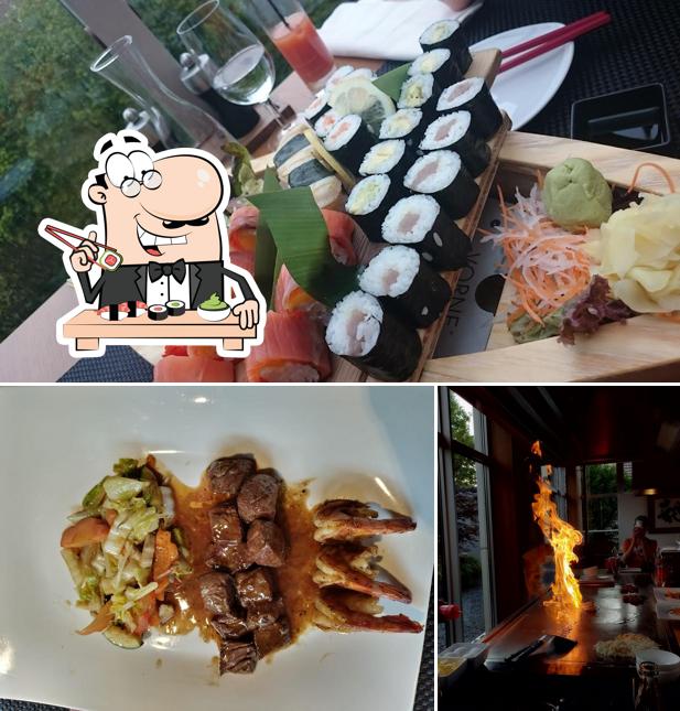 Prova le diverse opzioni di sushi