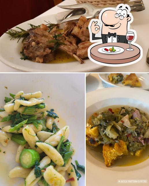 Cibo al Trattoria Di Pietro Crescenzo