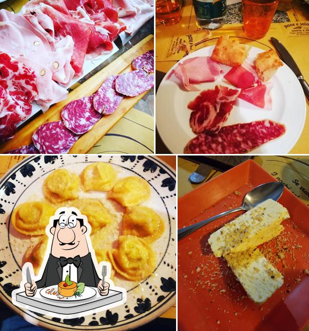 Platti al Trattoria Pane e Salame