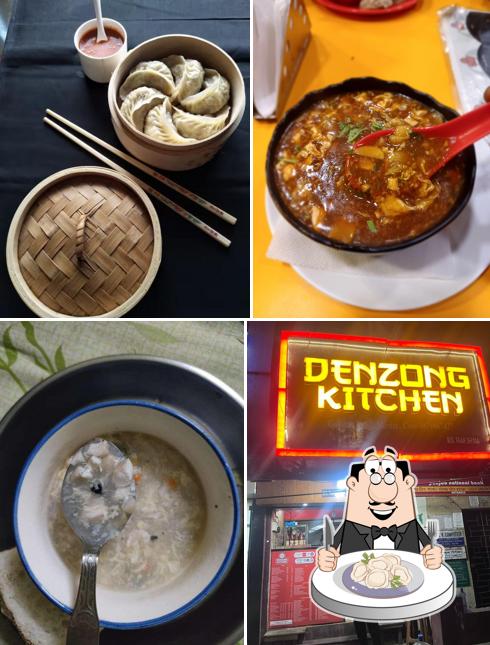 Dumplings at Denzong Kitchen