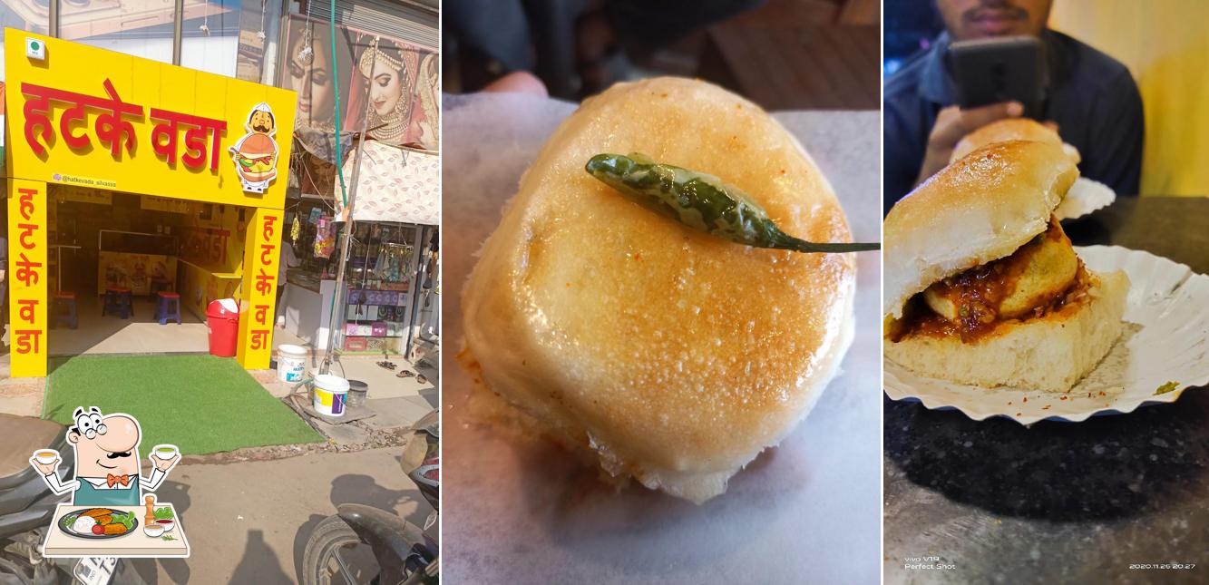 Food at Bhau Vada Pav
