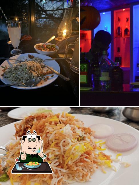 This is the image showing food and beverage at Hangout - Rooftop Bar and Lounge